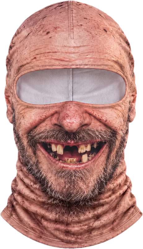 Toothless Earl mask